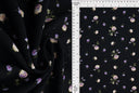 1 yarda de tela tejida ligera con estampado floral pequeño CEY, 58/59 pulgadas de ancho  