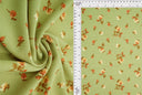 Tela tejida floral pequeña Cey 100% poliéster, 58/59" de ancho para ropa y decoración  