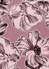 1 Yard Floral Cey Fabric, 58/59? Wide 100% Polyester
