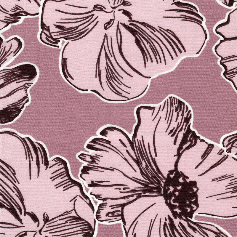 Cey Floral Woven Fabric 100% Polyester, 58/59" Wide for Home & Apparel
