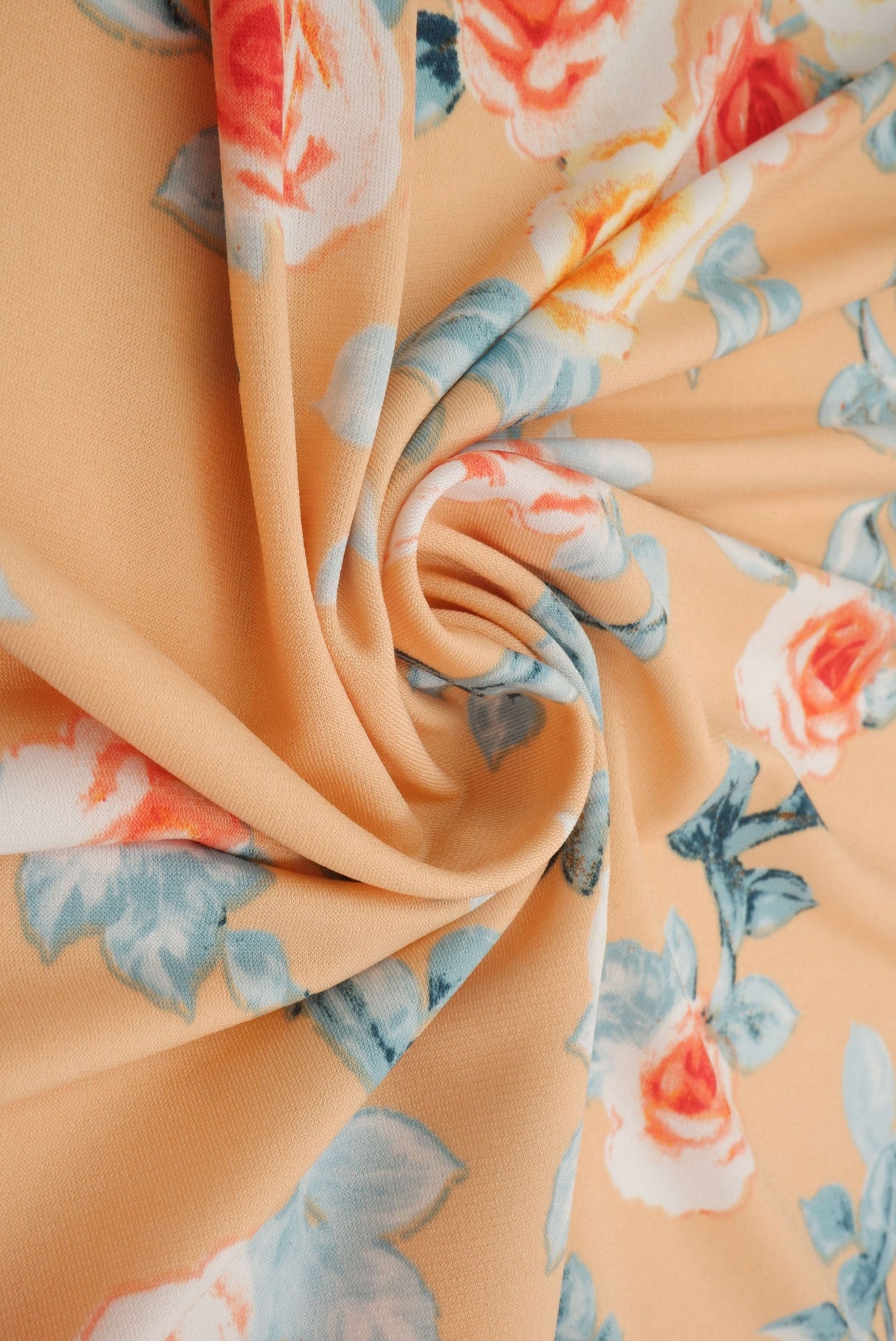 Floral ITY Stretch Knit Fabric