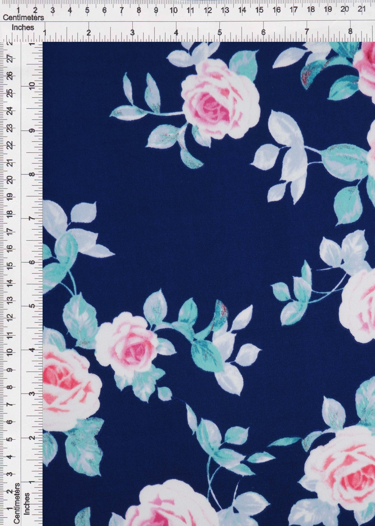 Floral ITY Stretch Knit Fabric