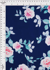 Floral ITY Stretch Knit Fabric