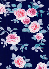 Floral ITY Stretch Knit Fabric