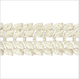 2.75" Metallic Gold Leafy Trim