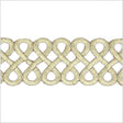 2.5" Gold Metallic Infinity Trim