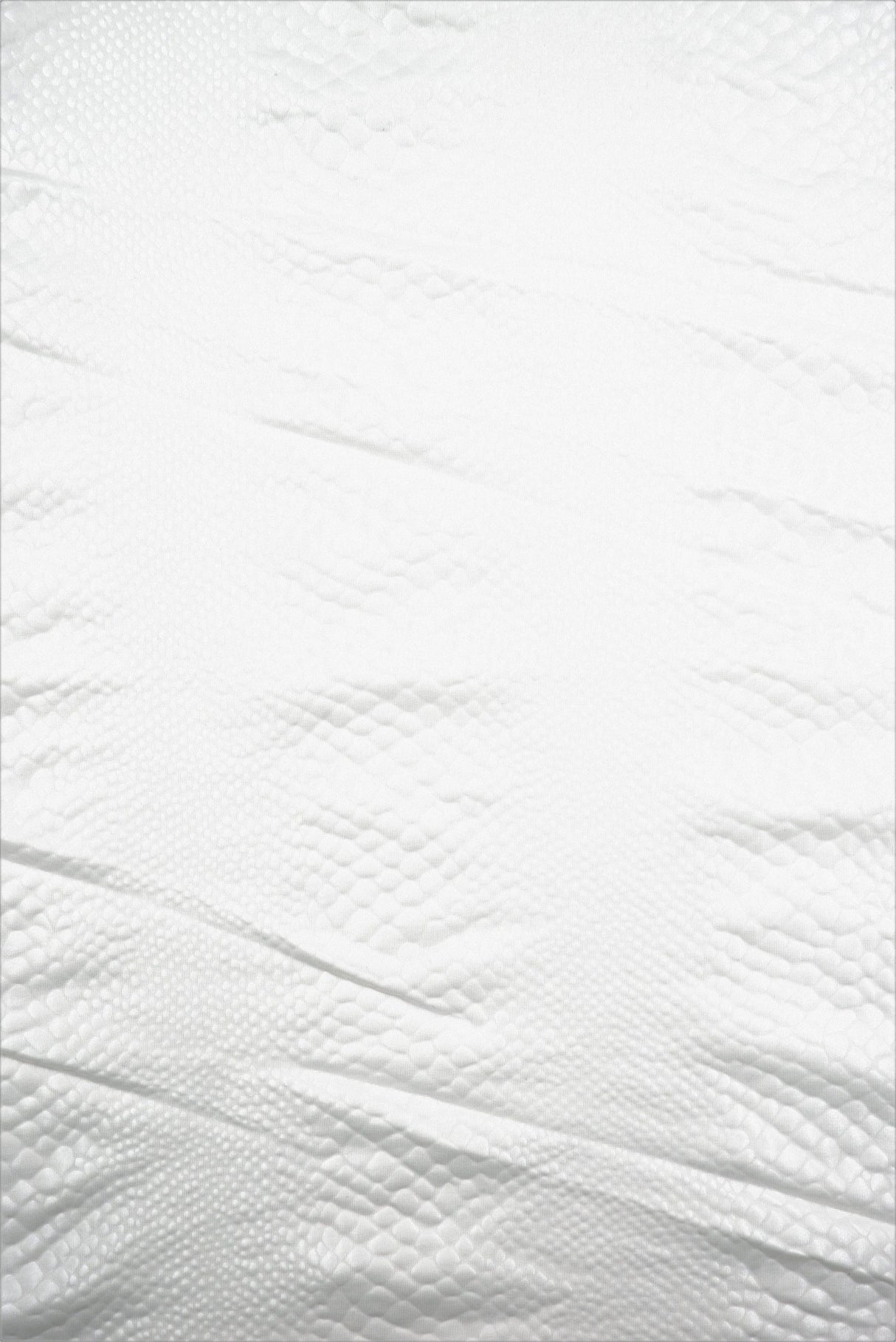 Coated Snake Pleather Knit Fabric