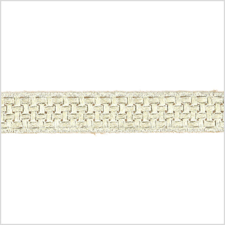 0.75" Metallic Gold Woven Trim