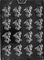 Bunnies With Carrots Chocolate Mold - LPE008