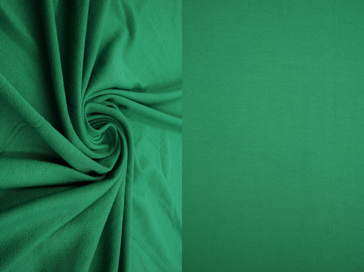Viscose Rayon Knit Crepe Solid Stretch Fabric