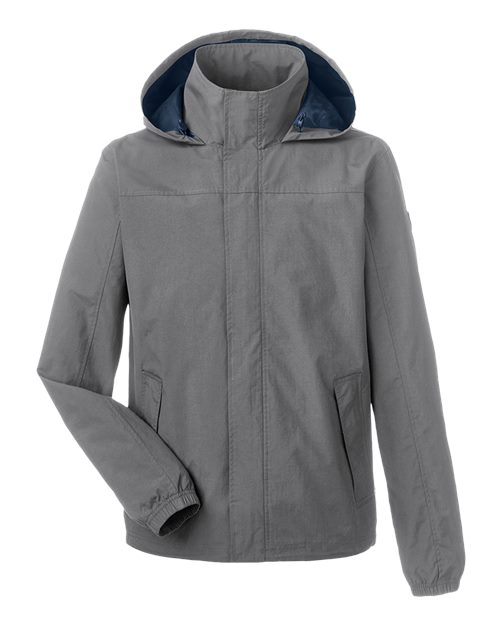 Nautica Men's Voyage Hooded Rain Jacket