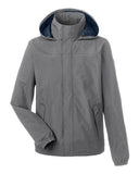 Nautica Men's Voyage Hooded Rain Jacket