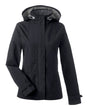 Nautica Women's Voyage Hooded Rain Jacket