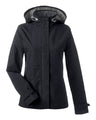 Nautica Women's Voyage Hooded Rain Jacket