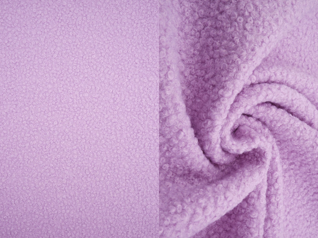 Fake Wool Two-Tone Stretch Knit Fabric