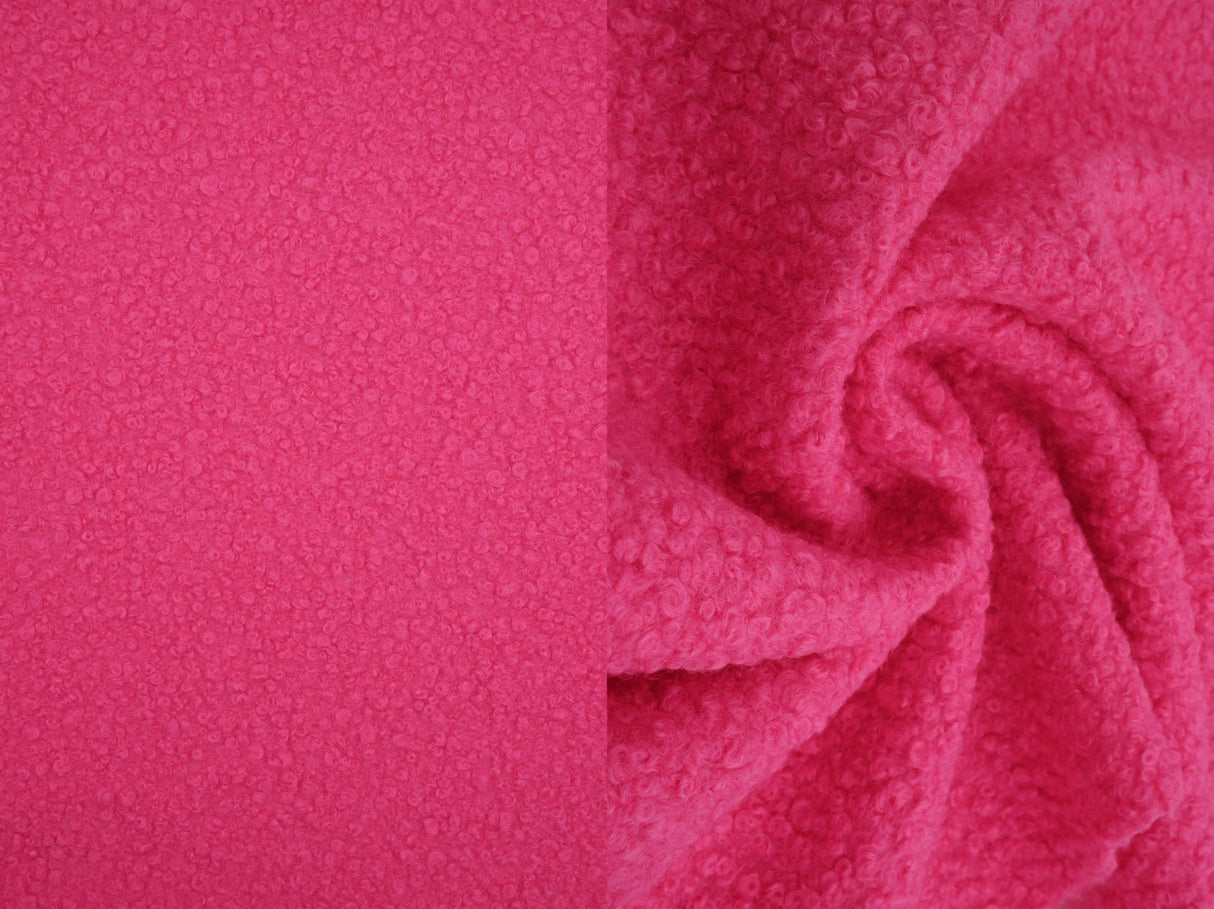 1 Yard Two Tone Fake Wool Knit Fabric 320 GSM, 58/60? Wide 100% Polyester
