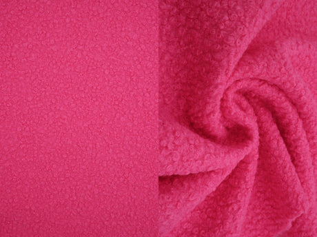 1 Yard Two Tone Fake Wool Knit Fabric 320 GSM, 58/60? Wide 100% Polyester