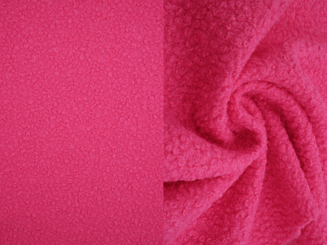 Fake Wool Two-Tone Stretch Knit Fabric