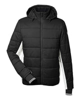 Nautica Men's Nautical Mile Hooded Puffer Jacket