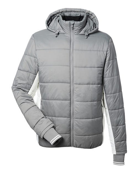 Nautica Men's Nautical Mile Hooded Puffer Jacket