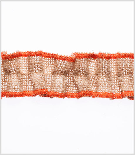 Orange Jute Trim