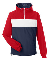 Nautica Unisex Windward Anorak Hooded Quarter-Zip Jacket