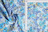 Airflow Ditsy Floral Woven Fabric Blue