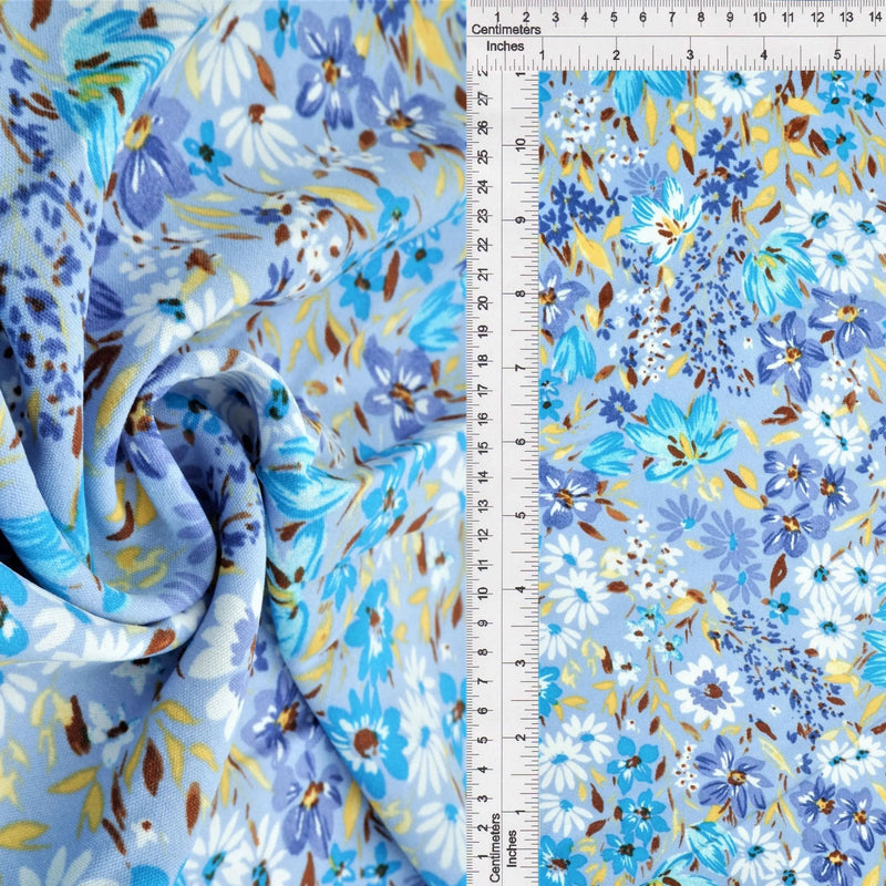 Cey Ditsy Floral Woven Fabric 100% Polyester 58/59" Wide