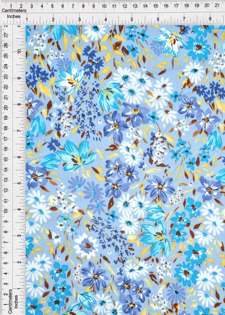 Cey Ditsy Floral Woven Fabric 100% Polyester 58/59" Wide