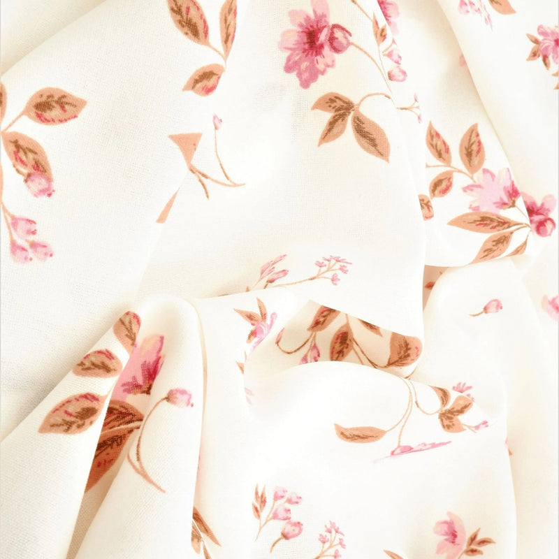 Cey Floral Woven Fabric 100% Polyester, 58/59" Wide