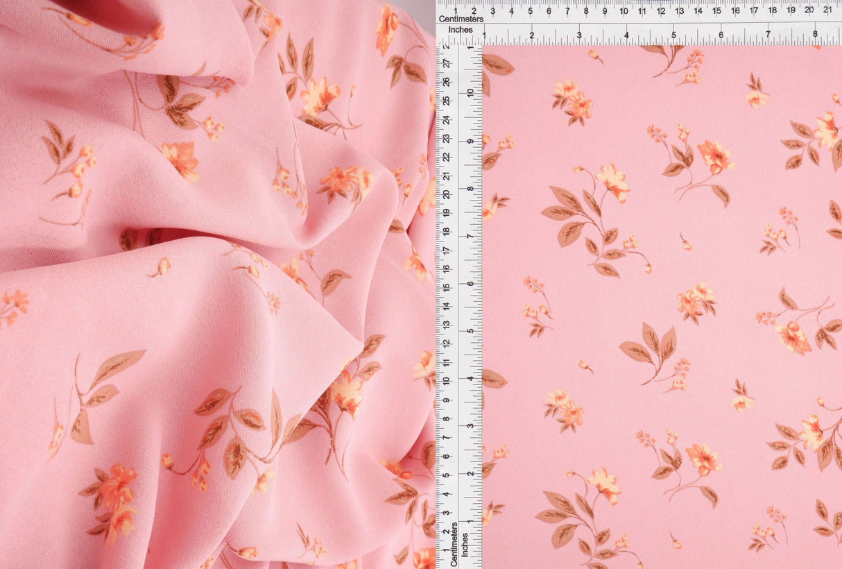 Floral Airflow Cey Woven Fabric