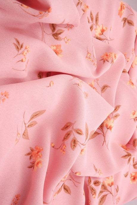 100% Polyester Cey Floral Print Fabric Lightweight Woven 58/59” Wide