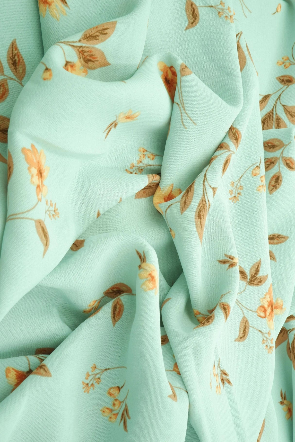 100% Polyester Cey Floral Print Fabric Lightweight Woven 58/59” Wide