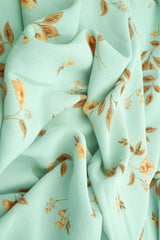 100% Polyester Cey Floral Print Fabric Lightweight Woven 58/59” Wide