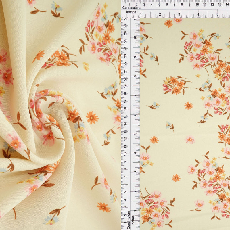 Floral Printed Airflow Woven Fabric