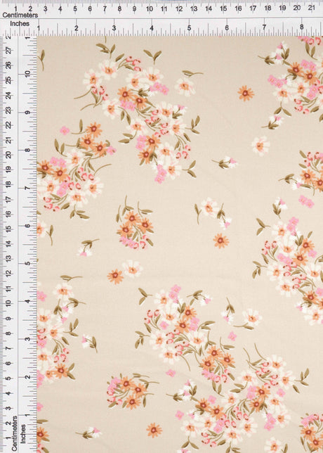 Floral Printed Airflow Woven Fabric