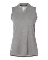 adidas Women's Ultimate365 Textured Sleeveless Golf Shirt - Recycled Polyester, HEAT.RDY