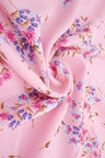 100% Polyester Cey Floral Print Fabric Lightweight Woven 58/59” Wide