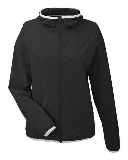 Nautica Women's Stillwater Hooded Windbreaker
