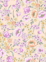 100% Polyester Cey Floral Print Fabric Lightweight Soft Woven 58/59” Wide