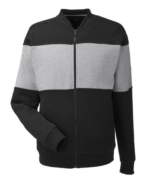 Nautica Unisex Anchor Fleece Colorblocked Bomber Jacket