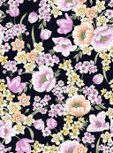 Tela tejida floral Cey 100% poliéster, 58/59" de ancho para decoración del hogar y ropa  