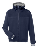 Nautica Men's Navigator Fleece Hooded Full-Zip Jacket