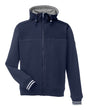 Nautica Men's Navigator Fleece Hooded Full-Zip Jacket