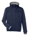 Nautica Men's Navigator Fleece Hooded Full-Zip Jacket