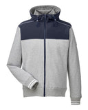 Nautica Men's Navigator Fleece Hooded Full-Zip Jacket