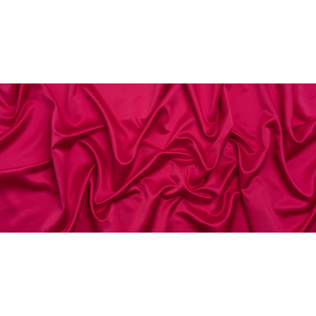 Polyester Satin - Cerise - Reverie Collection