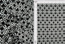 1 Yard DTY Geo Print Knit Fabric 180 GSM, 58/60'' Wide Polyester Spandex Blend