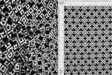 1 Yard Graphic Geo DTY Stretch Knit Fabric 58/60 Inch Wide Light Soft Material for Modern Fashion & DIY Projects