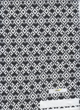 1 Yard Graphic Geo DTY Stretch Knit Fabric 58/60 Inch Wide Light Soft Material for Modern Fashion & DIY Projects